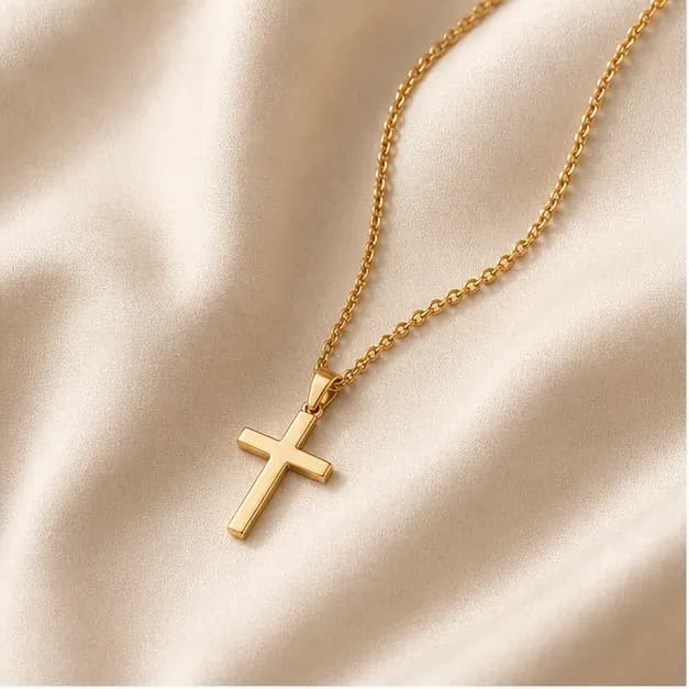 Collier croix Rivane